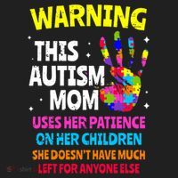 Warning This Autism Mom Patience Awareness Hat thumb 2