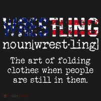 Wrestling The Art Of Folding Clothes With People Still Them Apron thumb 3