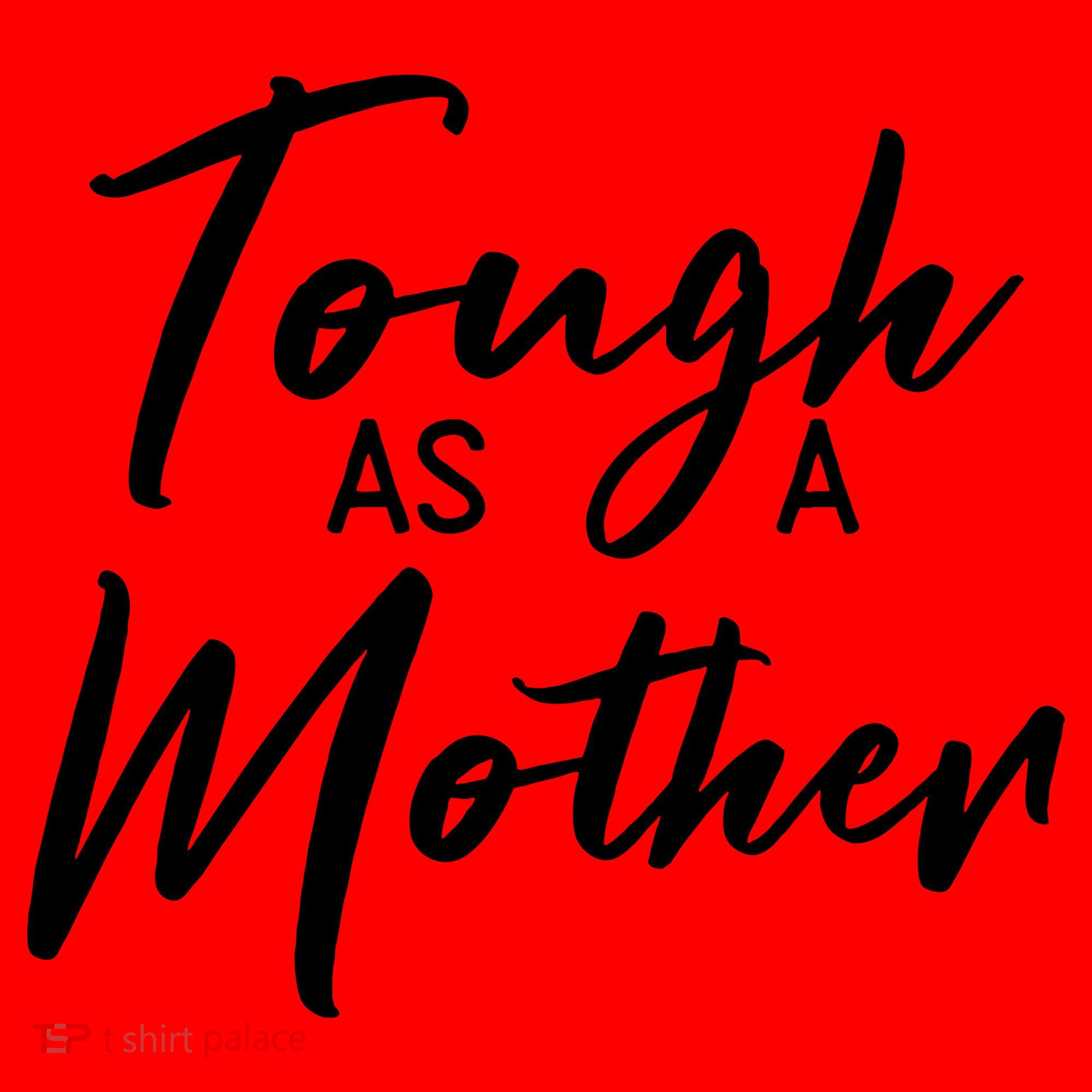 Womens Tough As A Mother Best Mom Ever Mothers Day Loving Mama Santa Hat