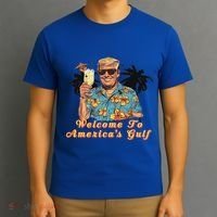 Welcome To AmericaS Gulf Funny Trump Beach Cruise T-Shirt thumb 3