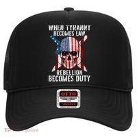 When Tyranny Becomes Law Rebellion Becomes Duty Patriotic Hat thumb 0