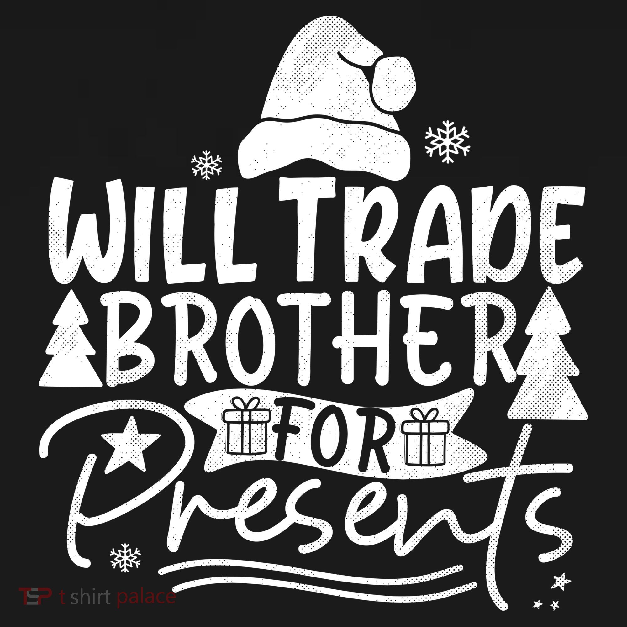 Will Trade Brother For Presents Family Matching Christmas Backpack