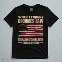 When Tyranny Becomes Law Rebellion Becomes Duty T-Shirt thumb 5