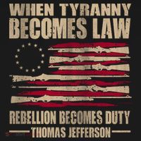 When Tyranny Becomes Law Rebellion Becomes Duty Women's Hoodie thumb 2