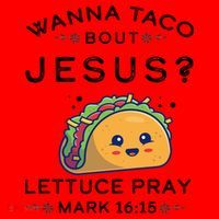 Wanna Taco Bout Jesus Cinco De Mayo Christian TShirt Santa Hat thumb 1