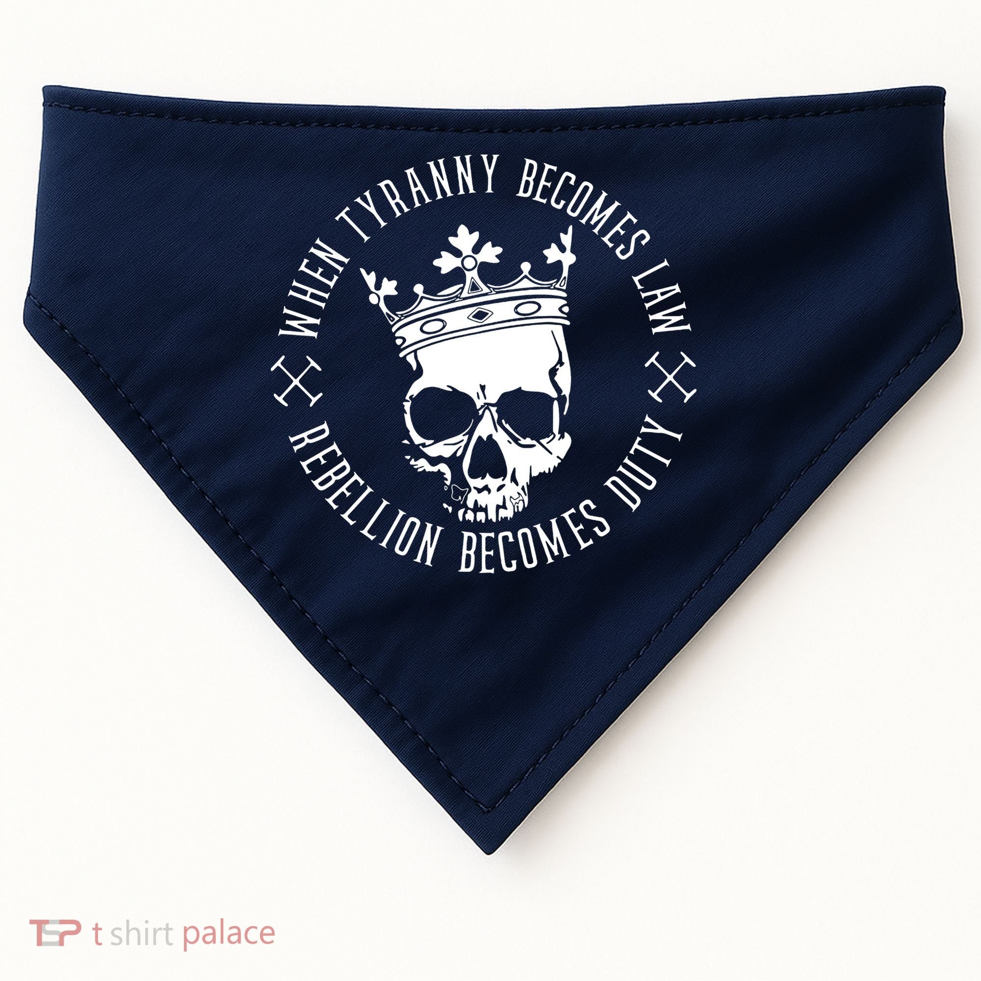 When Tyranny Becomes Law USA-Made Doggie Bandana