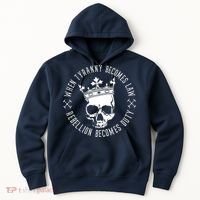 When Tyranny Becomes Law Hoodie thumb 0