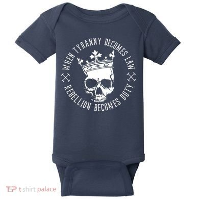 When Tyranny Becomes Law Baby Bodysuit