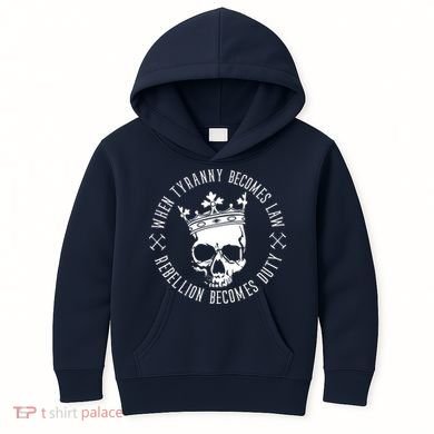When Tyranny Becomes Law Kids Hoodie