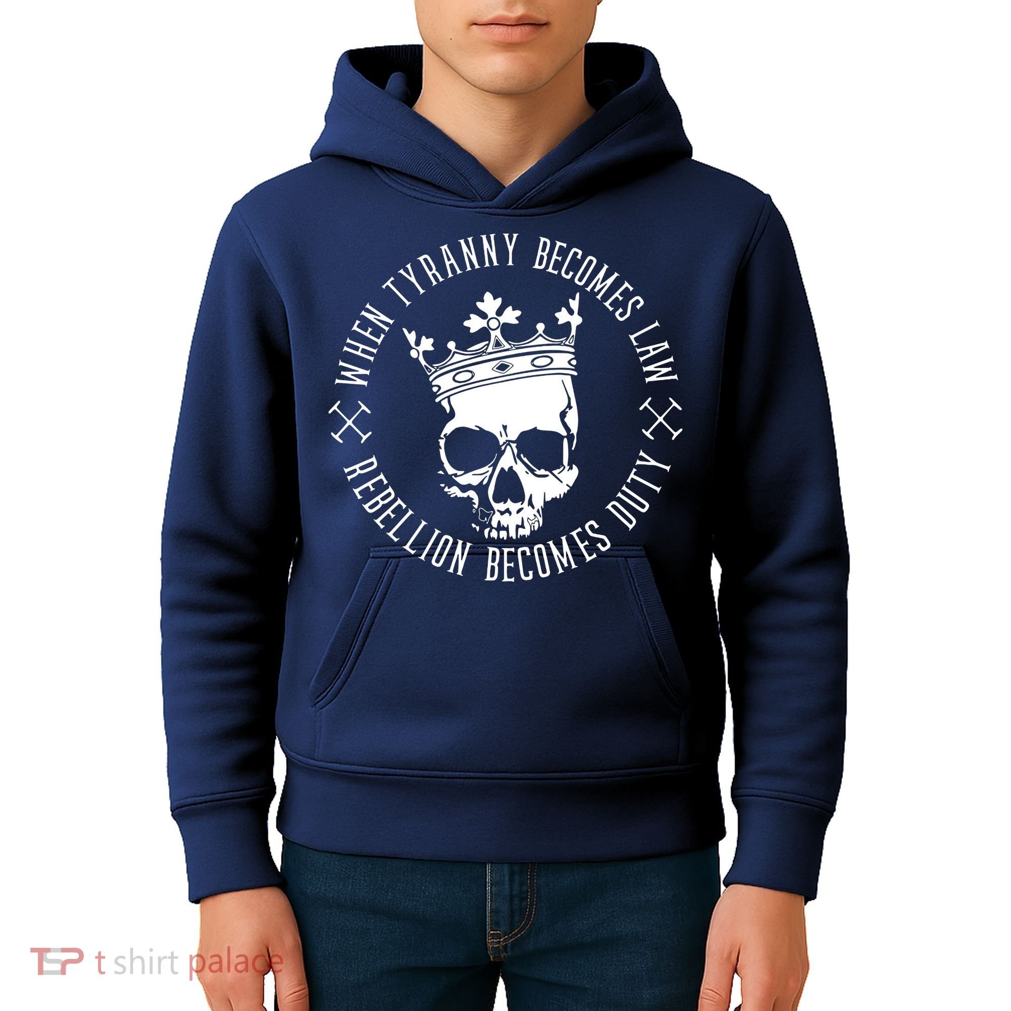 When Tyranny Becomes Law Kids Hoodie