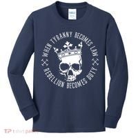 When Tyranny Becomes Law Kids Long Sleeve Shirt thumb 0