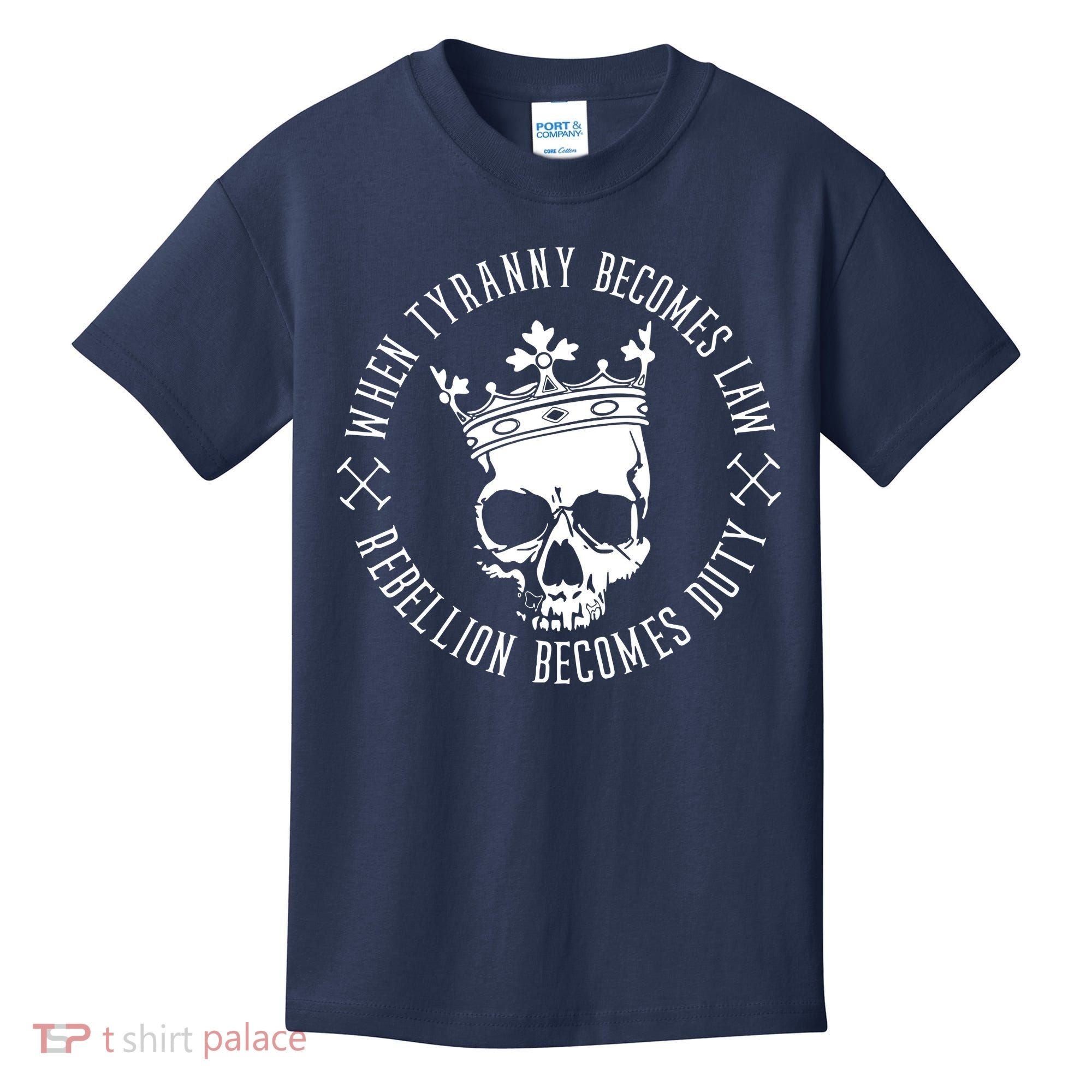 When Tyranny Becomes Law Kids T-Shirt