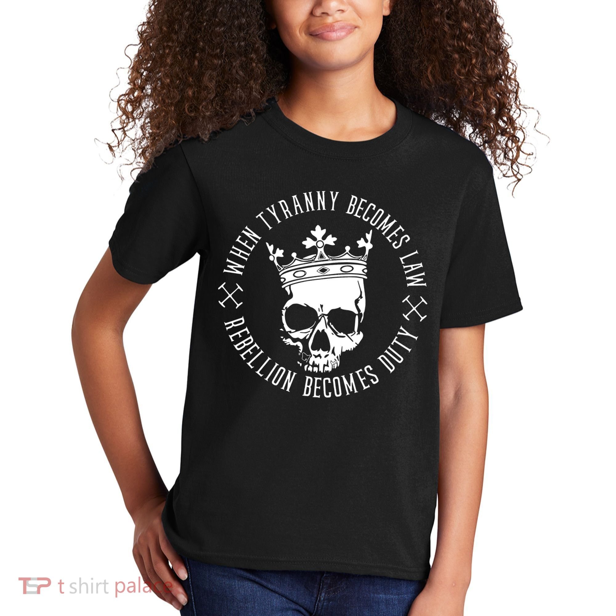 When Tyranny Becomes Law Kids T-Shirt