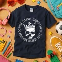 When Tyranny Becomes Law Kids T-Shirt thumb 3
