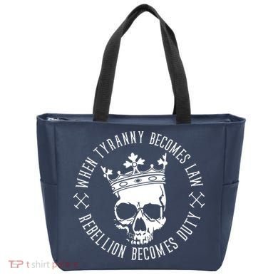When Tyranny Becomes Law Tote Bag