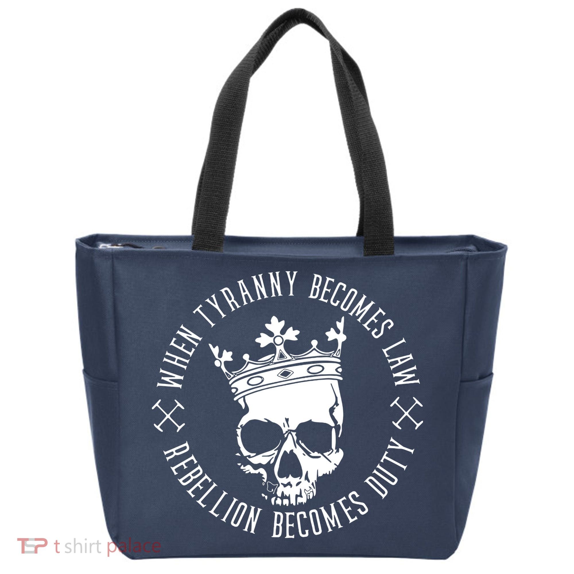 When Tyranny Becomes Law Tote Bag
