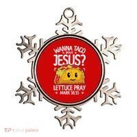Wanna Taco Bout Jesus Cinco De Mayo Women Men Christian Ornament thumb 0