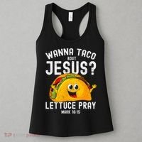 Wanna Taco Bout Jesus Women's Tank Top thumb 3