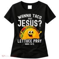 Wanna Taco Bout Jesus Women's T-Shirt thumb 0