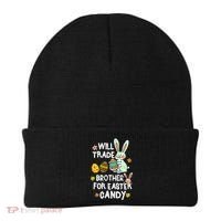Will Trade Brother For Easter Candy Funny Beanie thumb 0