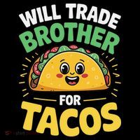 Will Trade Brother For Tacos Bucket Hat thumb 4