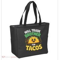 Will Trade Brother For Tacos Tote Bag thumb 2