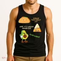 Wanna Taco Bout It Nacho Problem Avocado Lover & GuacamoleCap Tank Top thumb 3