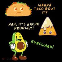Wanna Taco Bout It Nacho Problem Avocado Lover & GuacamoleCap Women's T-Shirt thumb 6