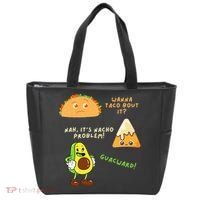 Wanna Taco Bout It Nacho Problem Avocado Lover & GuacamoleCap Tote Bag thumb 0