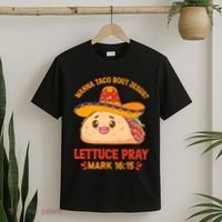Wanna Taco Bout Jesus Cinco De Mayo Christian T-Shirt thumb 2