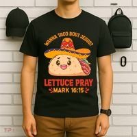 Wanna Taco Bout Jesus Cinco De Mayo Christian T-Shirt thumb 6