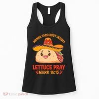 Wanna Taco Bout Jesus Cinco De Mayo Christian Women's Tank Top thumb 0
