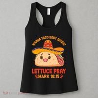 Wanna Taco Bout Jesus Cinco De Mayo Christian Women's Tank Top thumb 3