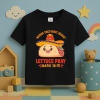 Wanna Taco Bout Jesus Cinco De Mayo Christian Toddler T-Shirt thumb 3