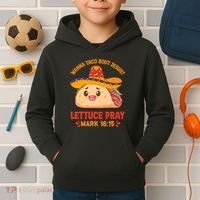 Wanna Taco Bout Jesus Cinco De Mayo Christian Kids Hoodie thumb 2