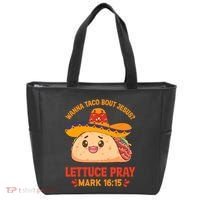 Wanna Taco Bout Jesus Cinco De Mayo Christian Tote Bag thumb 0