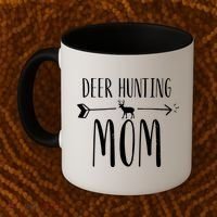 White Tailed Buck Or Elk Cute 'S Deer Hunting Mom Gift Coffee Mug thumb 2