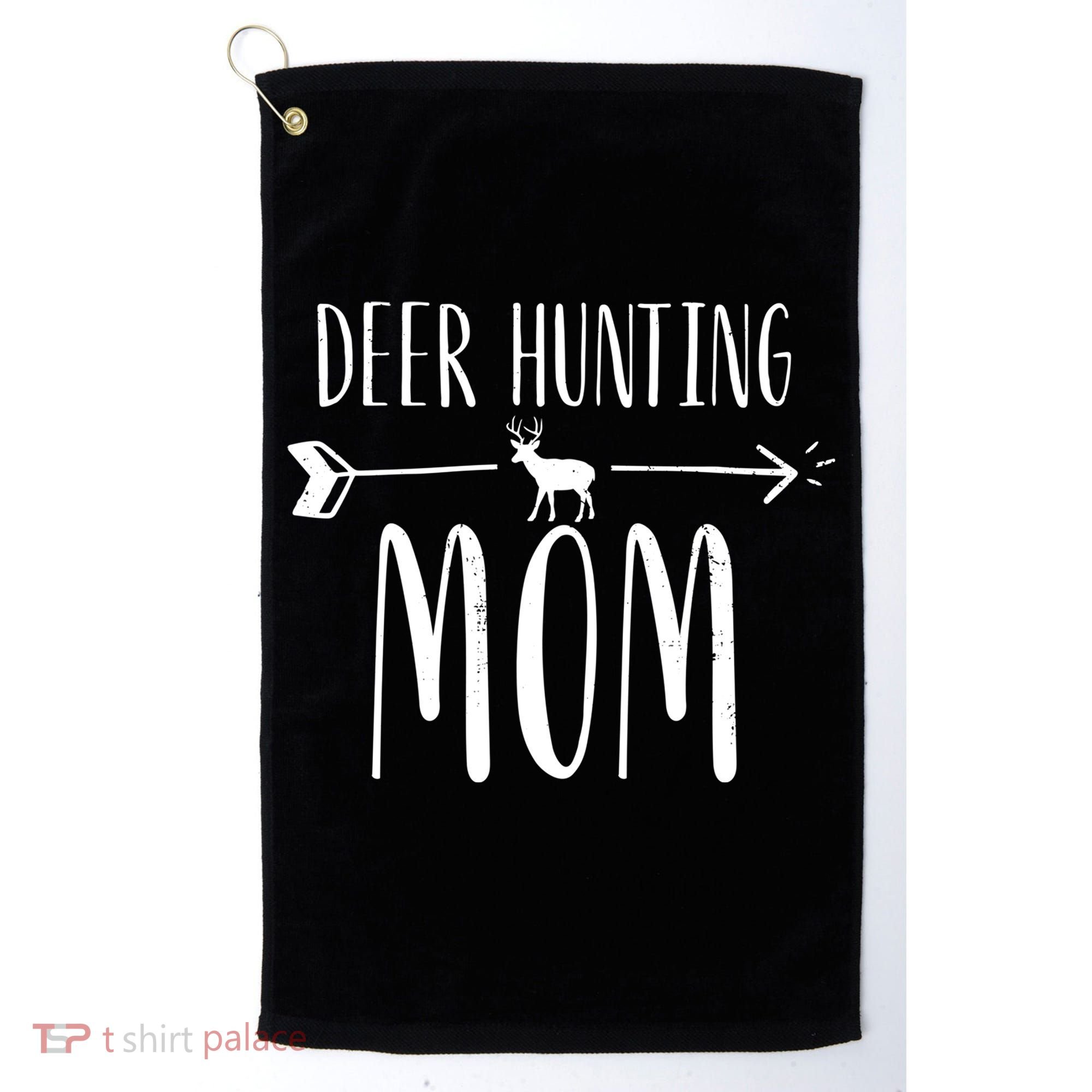 White Tailed Buck Or Elk Cute 'S Deer Hunting Mom Gift Golf Towel