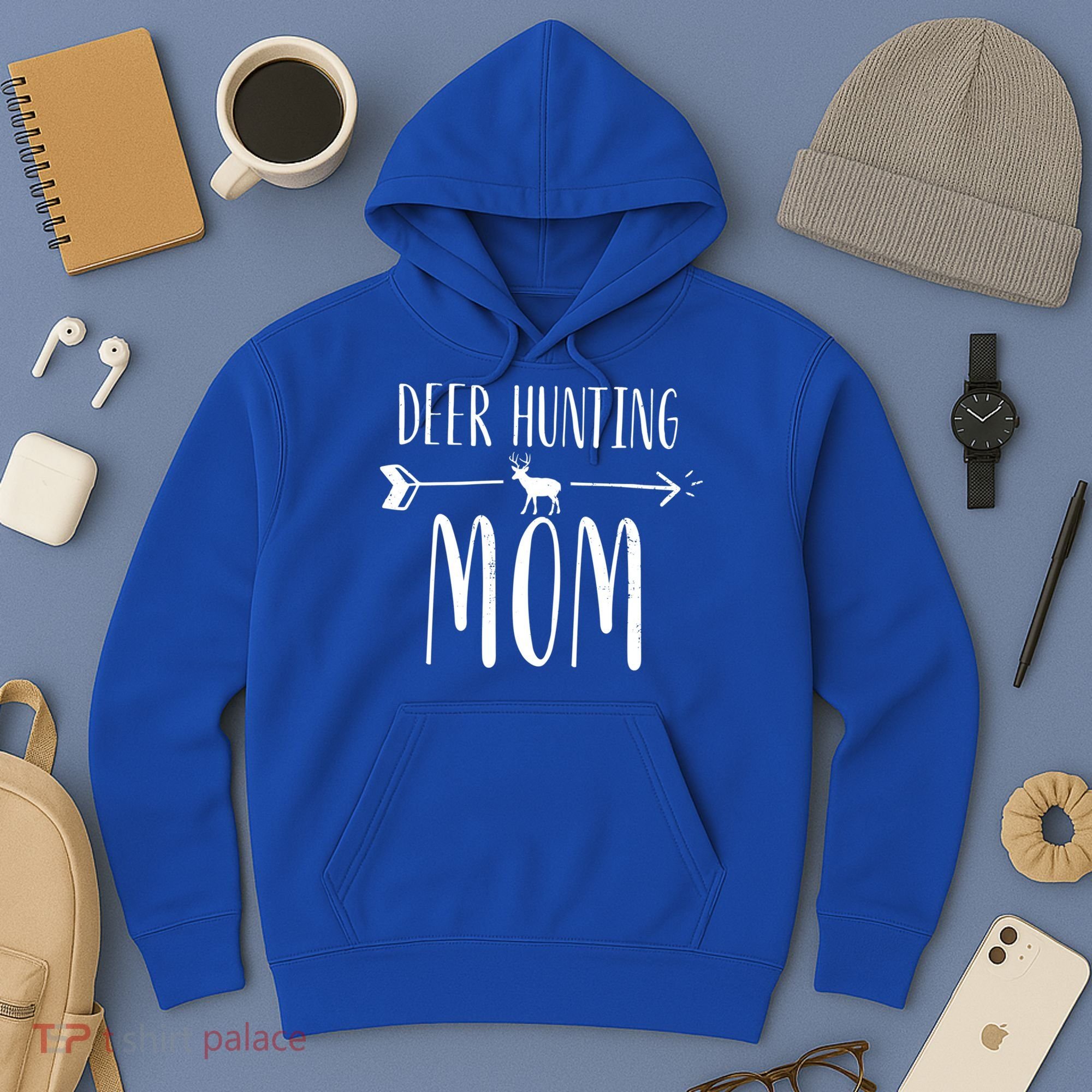 White Tailed Buck Or Elk Cute 'S Deer Hunting Mom Gift Hoodie