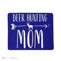 White Tailed Buck Or Elk Cute 'S Deer Hunting Mom Gift Mousepad thumb 0