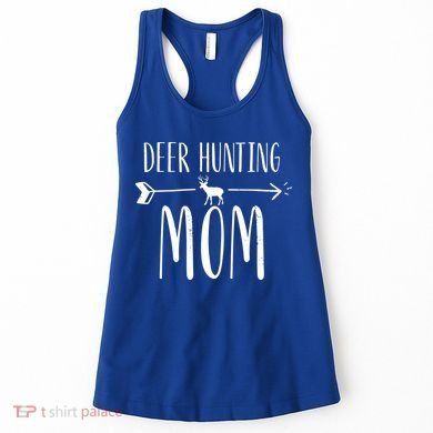 White Tailed Buck Or Elk Cute 'S Deer Hunting Mom Gift Women's Tank Top
