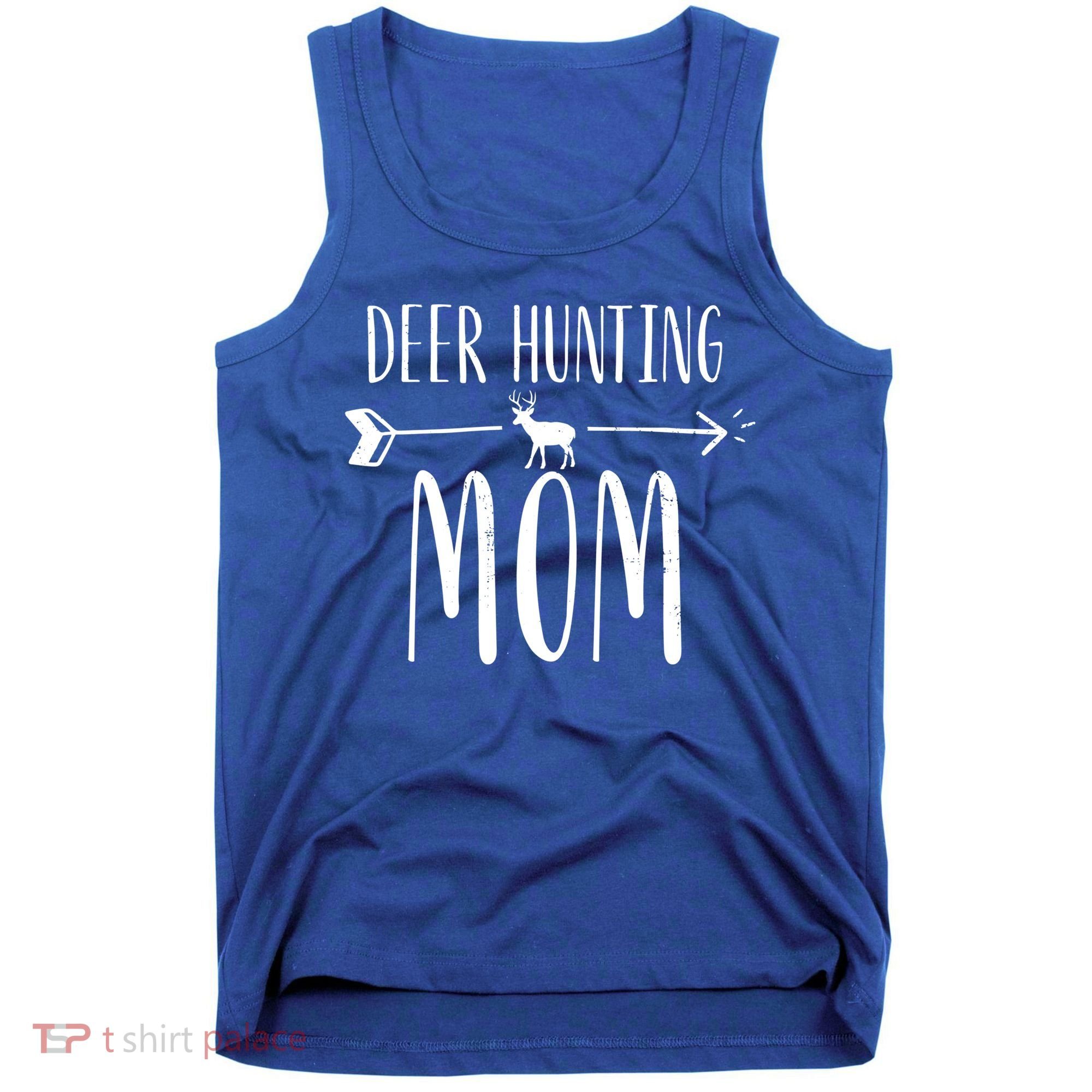 White Tailed Buck Or Elk Cute 'S Deer Hunting Mom Gift Tank Top