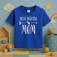 White Tailed Buck Or Elk Cute 'S Deer Hunting Mom Gift Toddler T-Shirt thumb 3