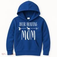 White Tailed Buck Or Elk Cute 'S Deer Hunting Mom Gift Kids Hoodie thumb 0