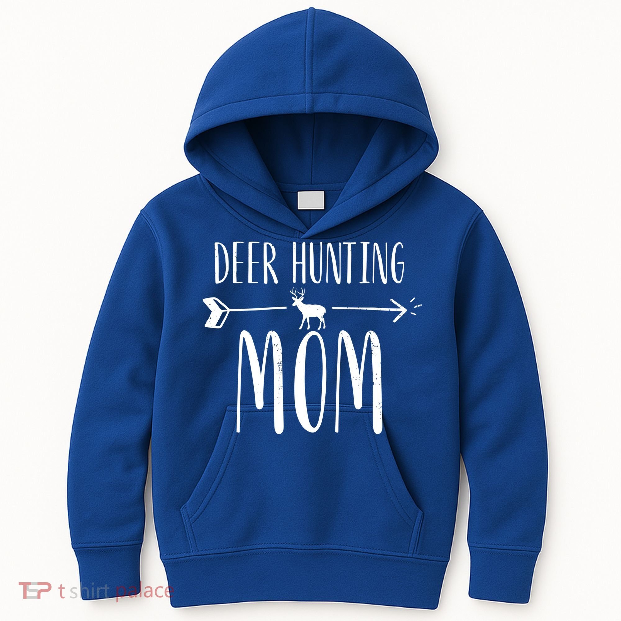 White Tailed Buck Or Elk Cute 'S Deer Hunting Mom Gift Kids Hoodie