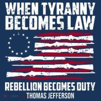 When Tyranny Becomes Law Rebellion Becomes Duty Thomas Jefferson Women's Tank Top thumb 5