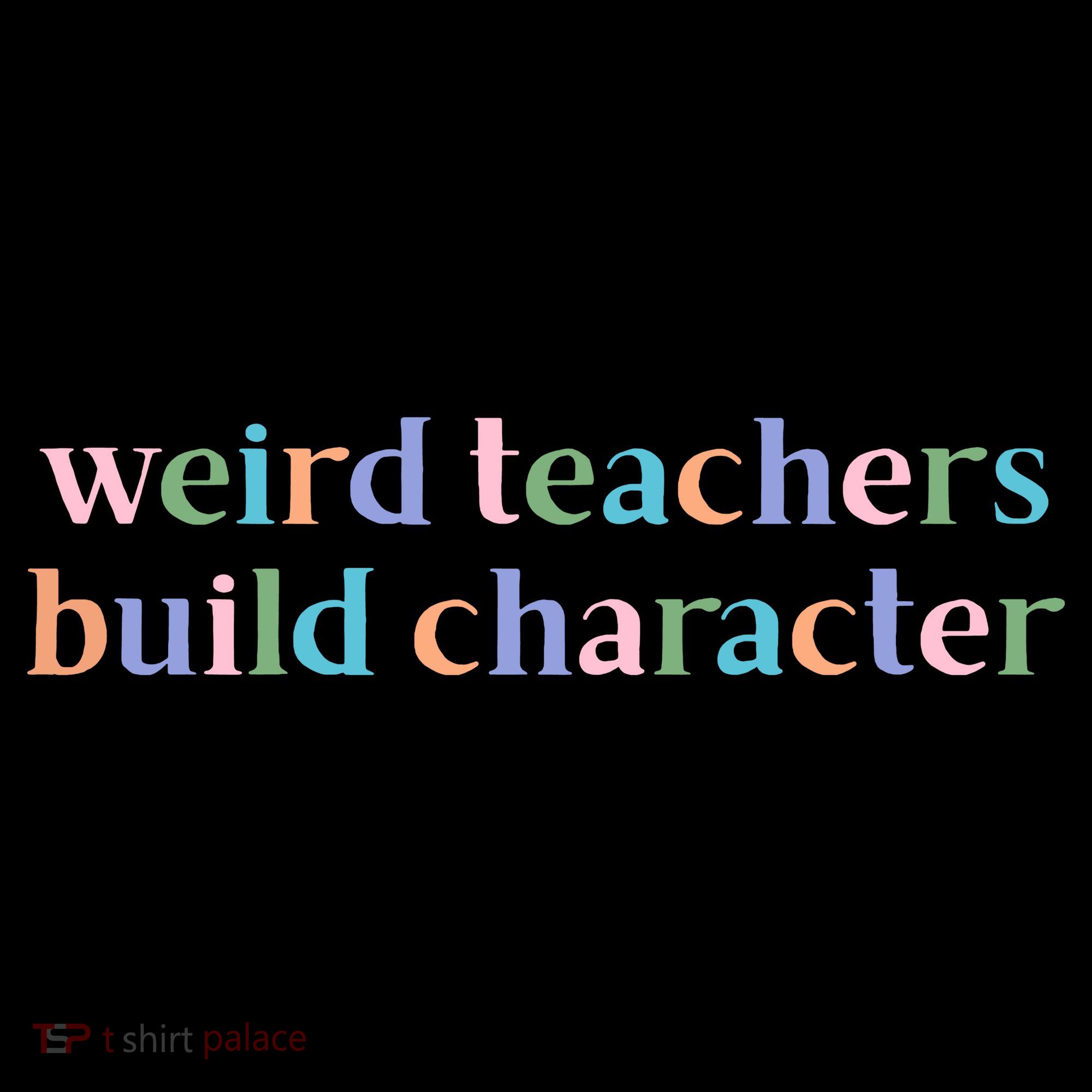 Weird Teachers Build Character Funny 16oz Travel Tumbler
