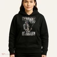 When Tyranny Becomes Law Rebellion Becomes Duty (On Back) Hoodie thumb 5
