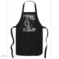 When Tyranny Becomes Law Rebellion Becomes Duty (On Back) Apron thumb 0
