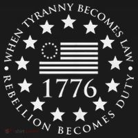 When tyranny becomes law rebellion becomes duty Long Sleeve Shirt thumb 2